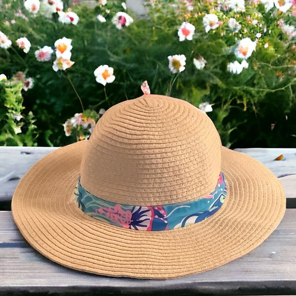 Other - Child’s Straw Sun Beach Hat